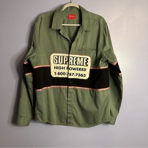 Supreme Work Shirt High Powered Large like new